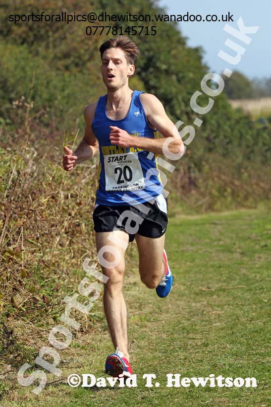 Senior mens relay Sunderland Harreirs Cross Country. Photo: David T. Hewitson/Sports for All Pics
